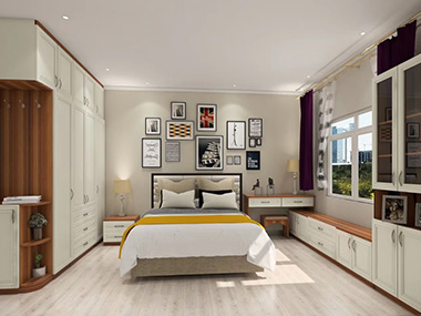 北欧地中海卧室